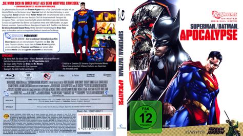 Superman/Batman: Apocalypse (2010) R2 german Blu-Ray Cover - DVDcover.Com