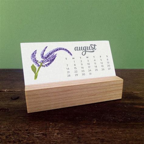 These mini desk calendars are just as cute as they are practical. Sized to a space-saving 3.5 ...
