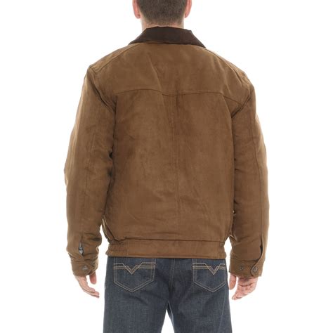 Weatherproof Microsuede Bomber Jacket (For Men) - Save 72%