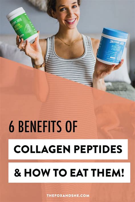 6 Collagen Peptide Benefits & How to Get More in your Diet | Collagen benefits, Collagen ...