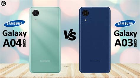 Samsung Galaxy A04 Core VS Samsung Galaxy A03 Core - YouTube