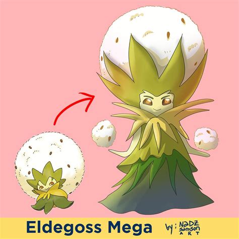 Pokemon Evolution: Eldegoss em 2023 | Mega evolução, Arte com ...