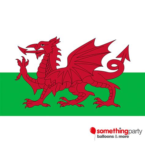 Wales (Welsh) 5’x3′ Flag