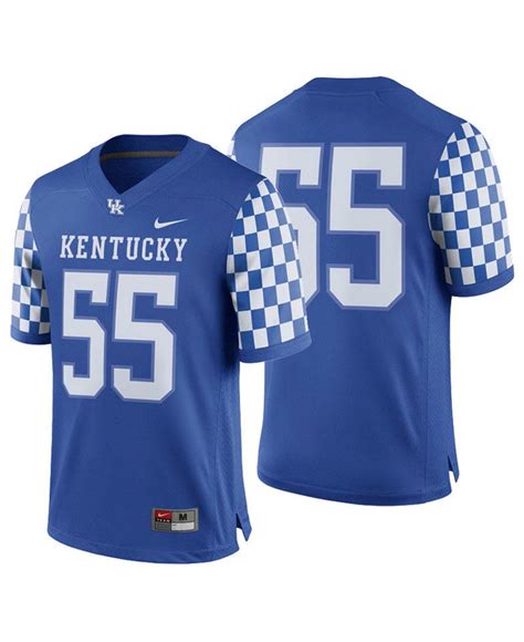 Nike Synthetic Kentucky Wildcats Football Replica Game Jersey in Blue ...