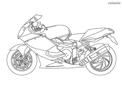 Motorcycles coloring pages » Free & Printable » Motorcycle coloring sheets