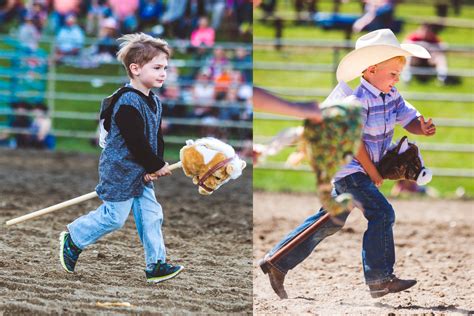 Stick Horses at the Ellicottville Championship Rodeo