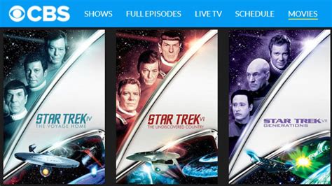 CBS All Access Adds Movies, Includes Selection Of Star Trek Films – TrekMovie.com