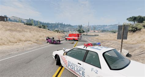 Police chase turns to accident : r/BeamNGRP