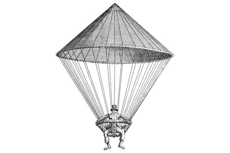 How to Fall : An Early History of the Parachute — On Verticality