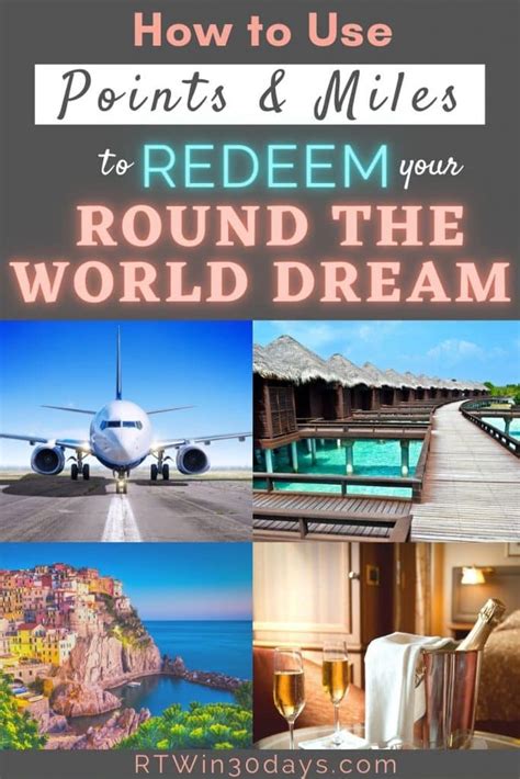 How to Redeem Airline Miles & Hotel Points for a Trip Around the World