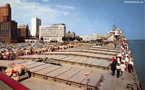 Detroit riverfront | Postcards — Historic Detroit