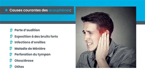 Causes de l’acouphène | Clinique auditive | Echo Audiology