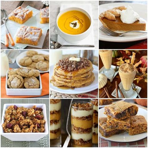 Best 30 Fall Pumpkin Recipes - Most Popular Ideas of All Time