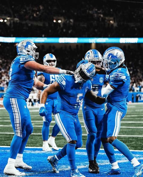 Detroit Lions Win First NFL Playoff Game Since the Introduction of the ...