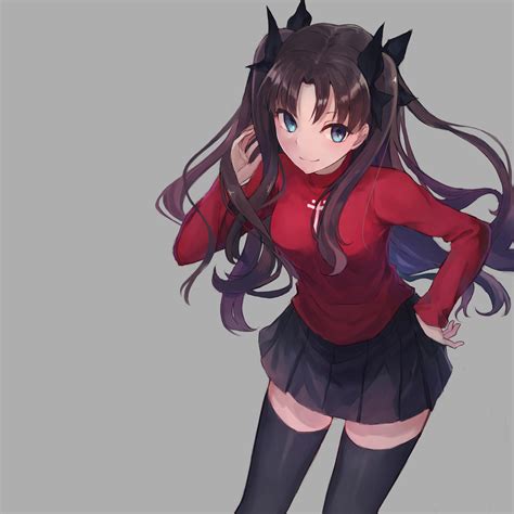 Download Fate/Stay Night: Unlimited Blade Works Rin Tohsaka Anime PFP