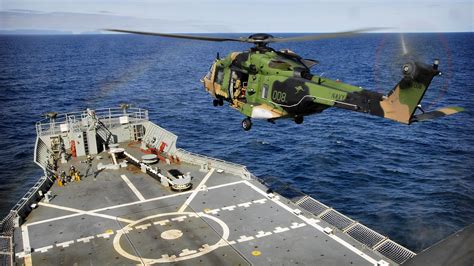 Helicopter landing on the military ship HD desktop wallpaper : Widescreen : High Definition ...