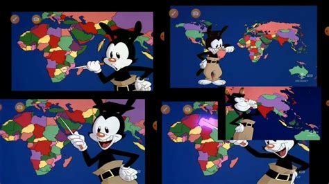 Yakko's World Gibberish Played in Different Speeds - YouTube