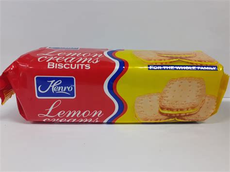 Henro Lemon Cream Biscuits 150g - Mwanaka Fresh Farm Foods and Butchery