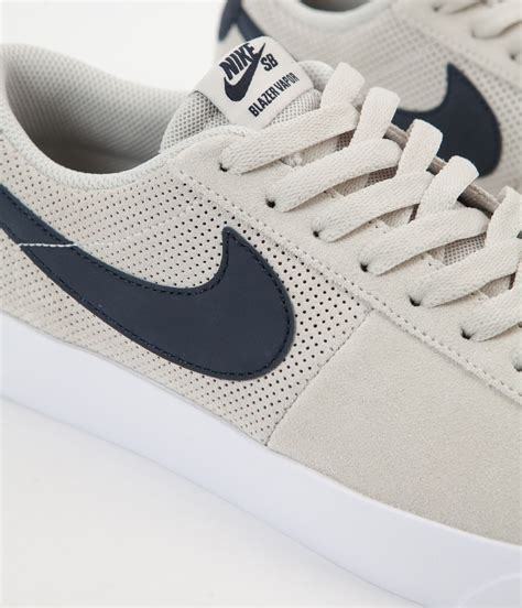 Nike SB Blazer Vapor Shoes - Summit White / Obsidian | Flatspot