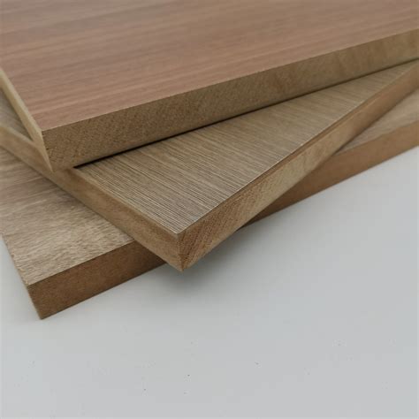 China 18mm Natural Veneer/Melamine Faced MDF/HDF Boards for Furniture for Nigeria - China ...