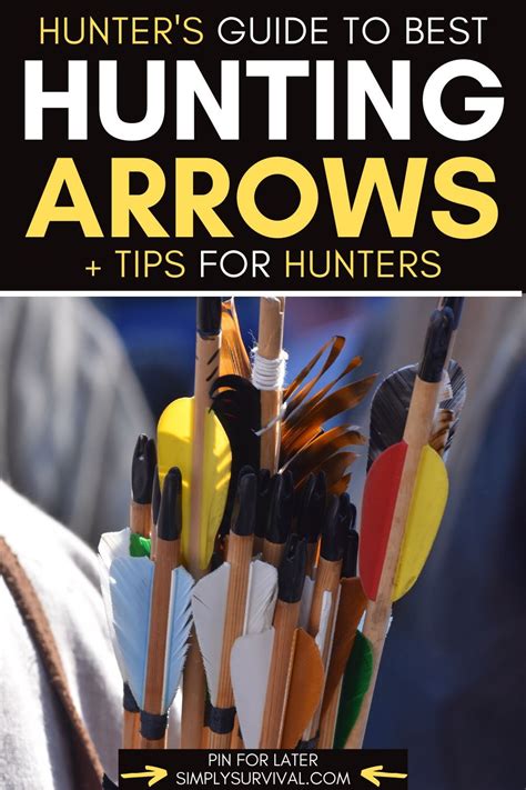 Hunter's Guide to Best Hunting Arrows + Tips for Hunters | Hunting arrows, Hunting, Hunter guide