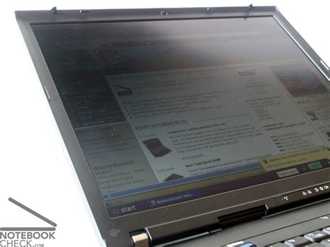 Review IBM/Lenovo Thinkpad T60 - NotebookCheck.net Reviews