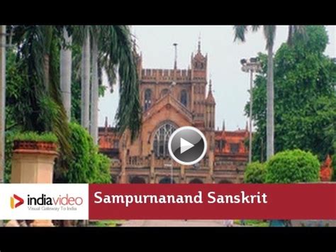 Sampurnanand Sanskrit University, Varanasi, Uttar Pradesh, India, Video