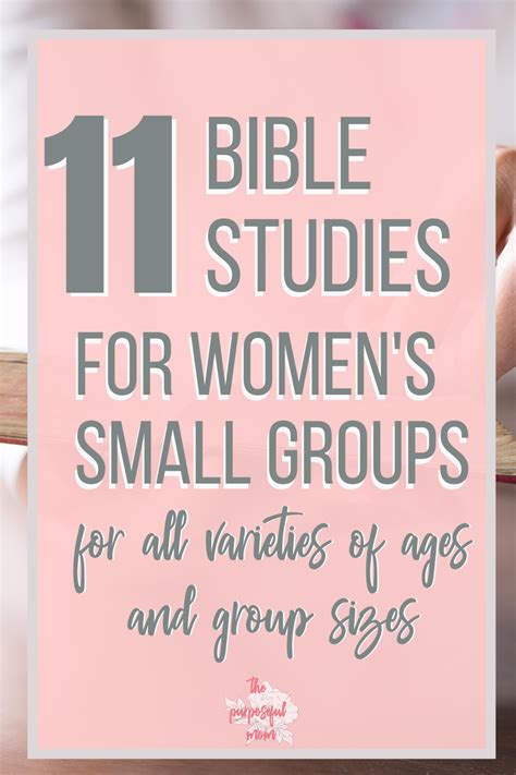 Empowering Bible Studies for Women's Small Groups