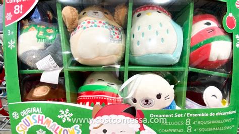 Squishmallows Christmas Ornaments at Costco | CostContessa