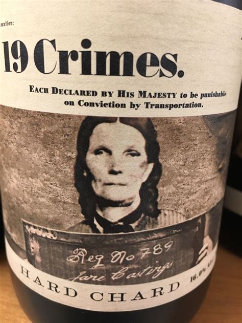 19 Crimes #wine | 19 crimes wine, Wines, Wine