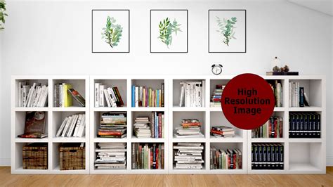 Virtual Bookshelf for Zoom Backgrounds, Book Shelf Background, Bookcase Virtual Background for ...