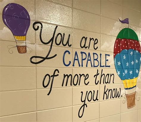 The inspirational quotes on the wall of this Alabama school are giving ...