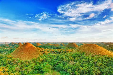 Chocolate Hills. Bohol, Philippines. Amazing place. And you can also ...