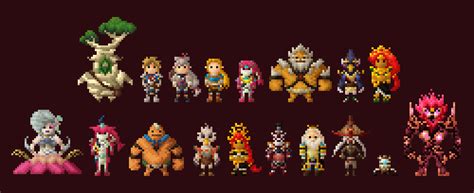 Age of Calamity Characters 8 Bit by LustriousCharming on DeviantArt