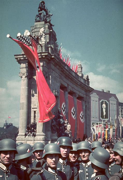 Hitler at 50: Rare Color Photographs From a Despot's Birthday in 1939 ~ vintage everyday