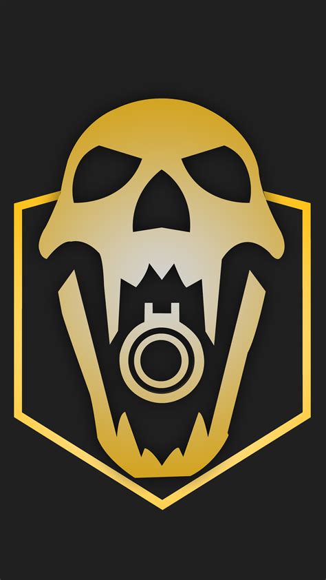 2160x3840 Tom Clancys Rainbow Six Siege Logo Sony Xperia X,XZ,Z5 Premium HD 4k Wallpapers ...