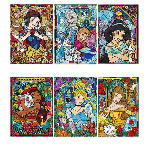 Cartoon Characters Princess Special-Shaped Diamond Painting 30*40cm