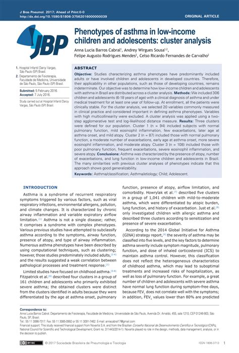 (PDF) Phenotypes of asthma in low-income children and adolescents ...