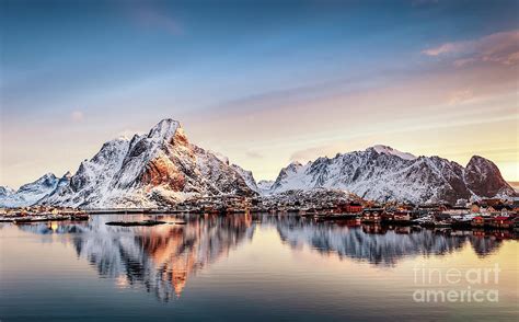 Reine Sunrise Photograph by Richard Burdon | Fine Art America