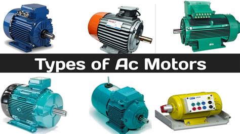 Types of AC Motor - Different Types of Motors | Electric Motor Types ...