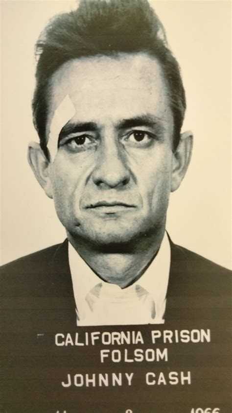 Johnny Cash 1966 Mugshot Laminated Print - Etsy