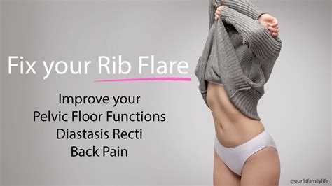 How Rib Flare affects your Diastasis, Pelvic Floor & Back — OUR FIT ...