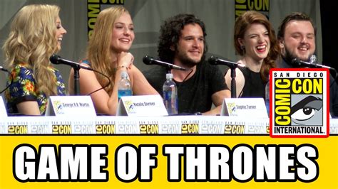 GAME OF THRONES Comic Con Panel - Uohere