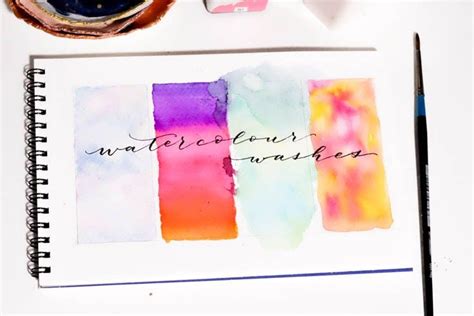 How to Make Easy Watercolor Cards in 10 Minutes (4 Ways!) - Lyssy ...