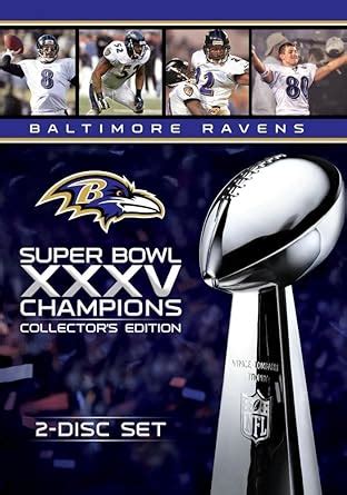 NFL: Baltimore Ravens Super Bowl Xxxv Collector's DVD Import: Amazon.co ...