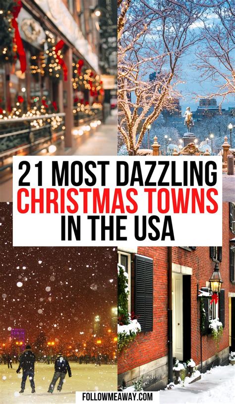 23 Best Places For Christmas In The USA (Festive Vacation Destinations!) | Christmas travel ...