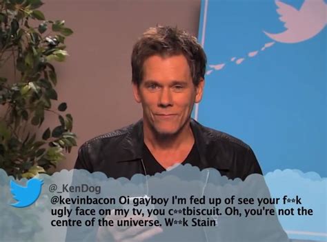 Kevin Bacon from Celebrity Mean Tweets From Jimmy Kimmel Live! | E! News