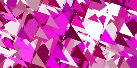 Light pink vector pattern with polygonal shapes. 7231327 Vector Art at ...