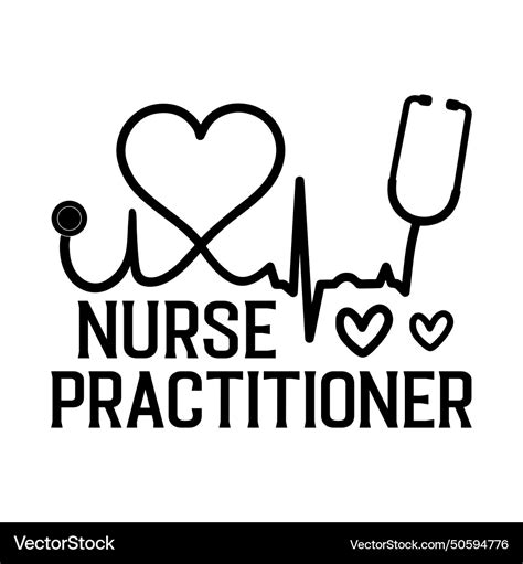 Nurse practitioner Royalty Free Vector Image - VectorStock