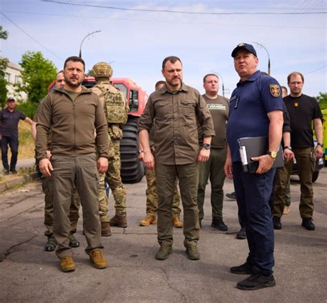 Zelensky Visits Flooded Kherson Region Following Deadly Dam Destruction ...